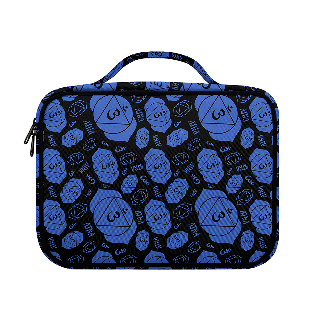 Ajna Chakra Pattern Print Briefcase Bible Bag