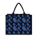 Ajna Chakra Pattern Print Canvas Tote Bag