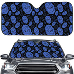 Ajna Chakra Pattern Print Car Windshield Sun Shade