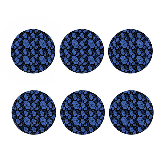 Ajna Chakra Pattern Print Coaster Set