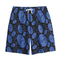 Ajna Chakra Pattern Print Cotton Shorts