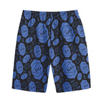 Ajna Chakra Pattern Print Cotton Shorts