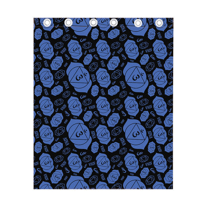 Ajna Chakra Pattern Print Curtain