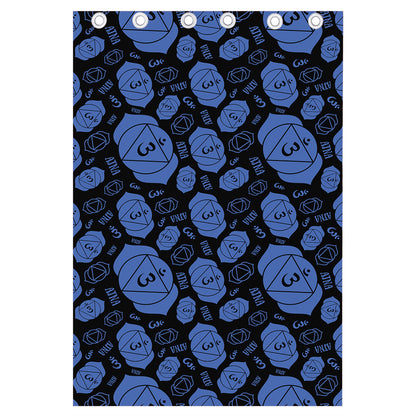 Ajna Chakra Pattern Print Curtain