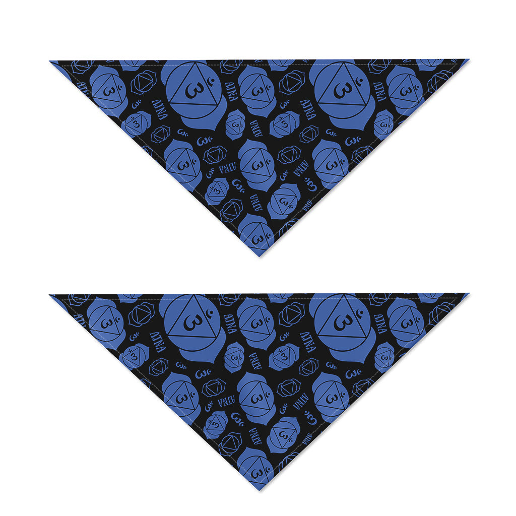 Ajna Chakra Pattern Print Dog Bandana