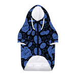 Ajna Chakra Pattern Print Dog Zip Up Hoodie