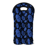 Ajna Chakra Pattern Print Double Neoprene Wine Tote