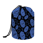 Ajna Chakra Pattern Print Drawstring Makeup Bag