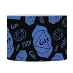 Ajna Chakra Pattern Print Drum Lamp Shade