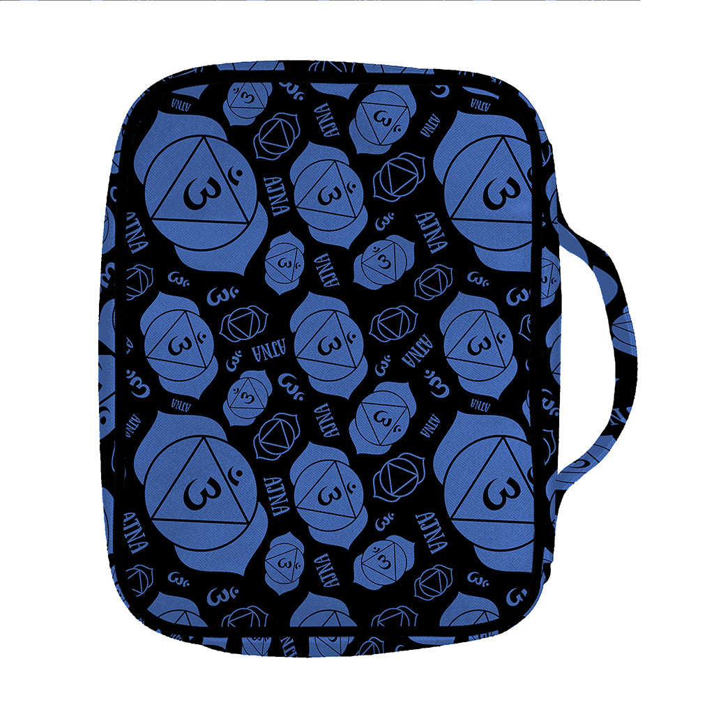 Ajna Chakra Pattern Print Front Pocket Bible Bag