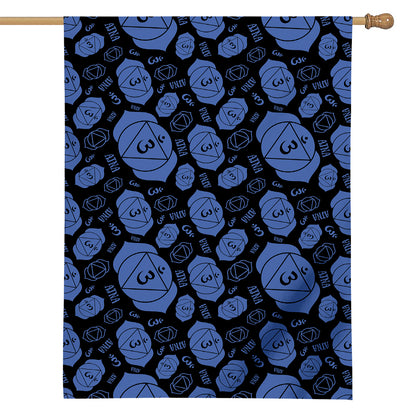 Ajna Chakra Pattern Print House Flag