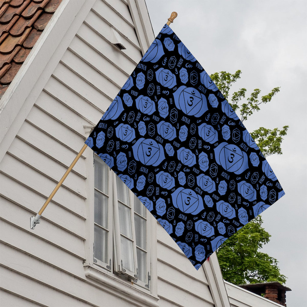 Ajna Chakra Pattern Print House Flag
