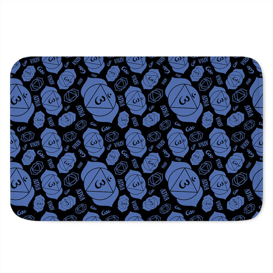 Ajna Chakra Pattern Print Indoor Door Mat