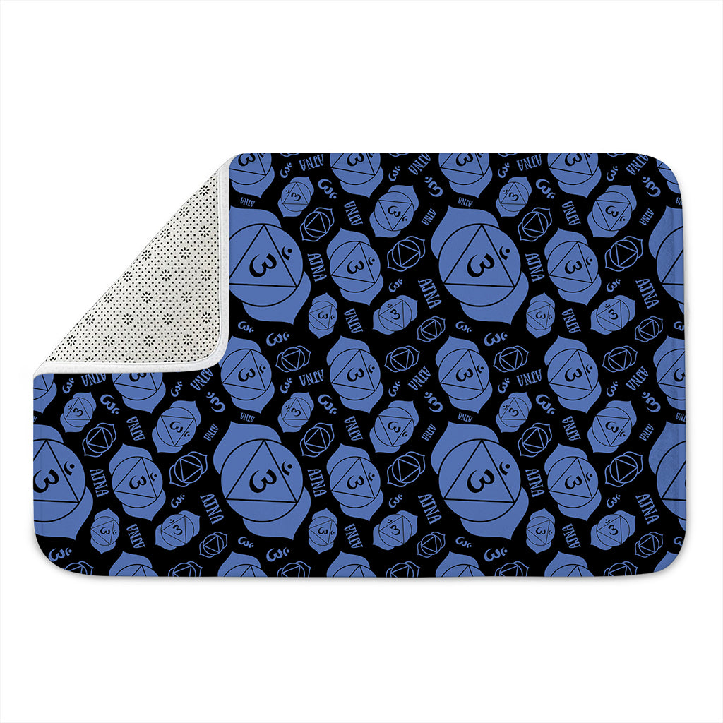Ajna Chakra Pattern Print Indoor Door Mat