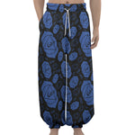 Ajna Chakra Pattern Print Lantern Pants