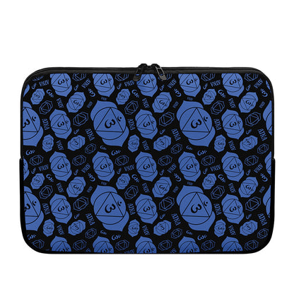Ajna Chakra Pattern Print Laptop Sleeve