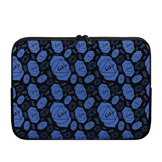 Ajna Chakra Pattern Print Laptop Sleeve
