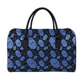 Ajna Chakra Pattern Print Leather Duffel Bag