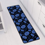 Ajna Chakra Pattern Print Long Kitchen Mat