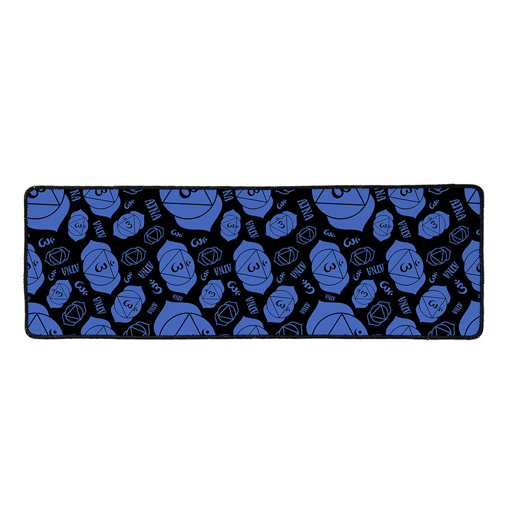 Ajna Chakra Pattern Print Long Kitchen Mat