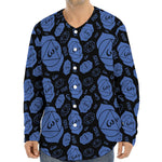 Ajna Chakra Pattern Print Long Sleeve Baseball Jersey