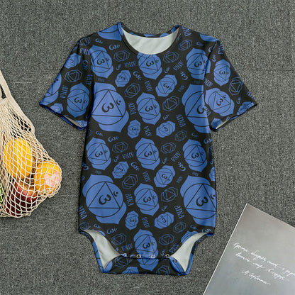 Ajna Chakra Pattern Print Men's Bodysuit