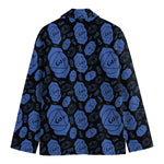 Ajna Chakra Pattern Print Men's Cotton Blazer