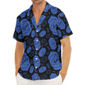 Ajna Chakra Pattern Print Men's Deep V-Neck Shirt