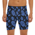 Ajna Chakra Pattern Print Men's Long Boxer Briefs