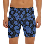 Ajna Chakra Pattern Print Men's Long Boxer Briefs