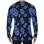 Ajna Chakra Pattern Print Men's Long Sleeve T-Shirt
