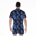 Ajna Chakra Pattern Print Men's Rompers