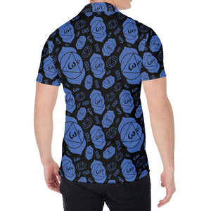 Ajna Chakra Pattern Print Men's Shirt