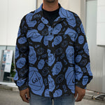 Ajna Chakra Pattern Print Men's Shirt Jacket