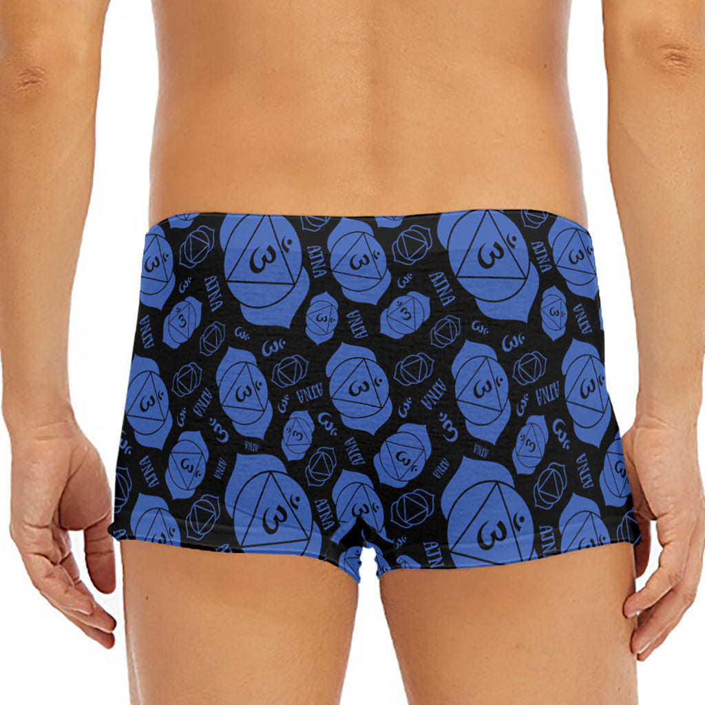 Ajna Chakra Pattern Print Men's Short Boxer Briefs