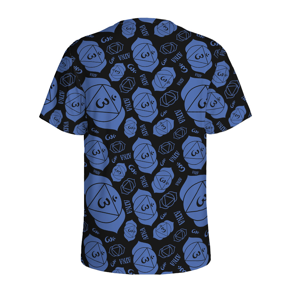Ajna Chakra Pattern Print Men's Sports T-Shirt