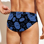Ajna Chakra Pattern Print Men's Swim Briefs