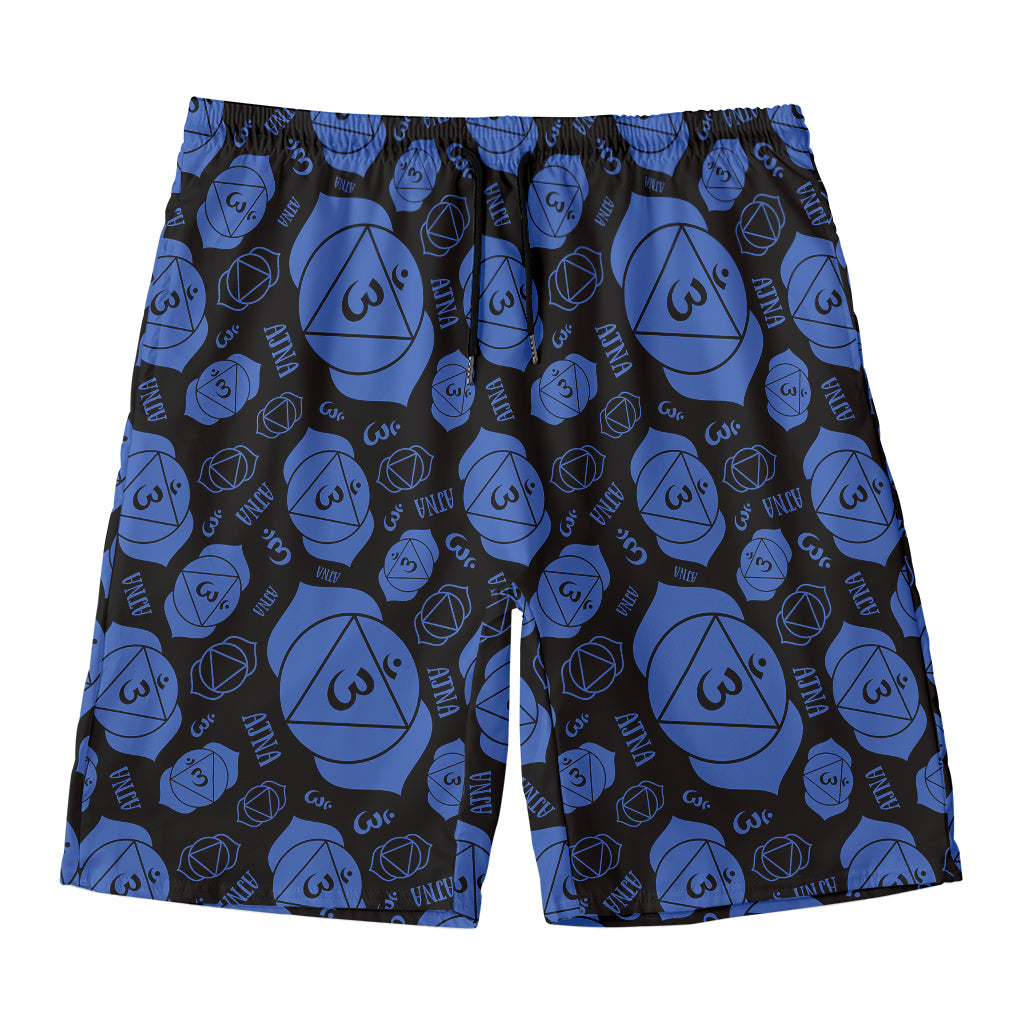 Ajna Chakra Pattern Print Men's Swim Trunks