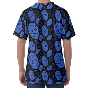 Ajna Chakra Pattern Print Men's Velvet T-Shirt