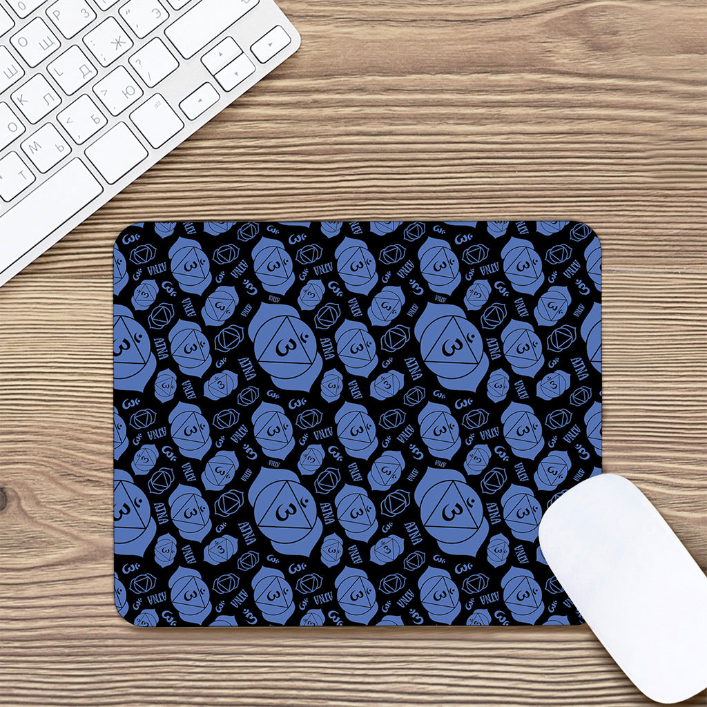 Ajna Chakra Pattern Print Mouse Pad
