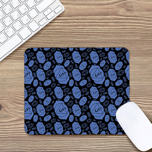 Ajna Chakra Pattern Print Mouse Pad