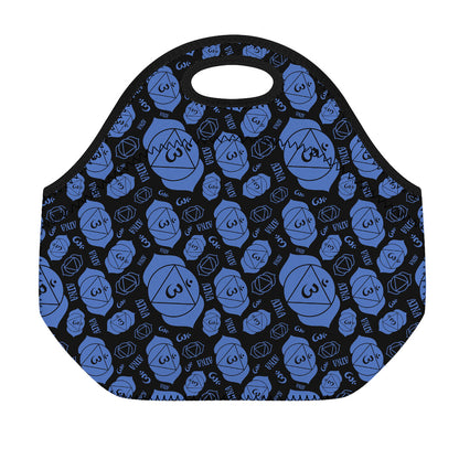 Ajna Chakra Pattern Print Neoprene Lunch Bag