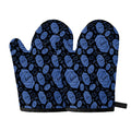 Ajna Chakra Pattern Print Oven Mitts