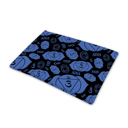 Ajna Chakra Pattern Print Pet Cooling Mat Cover