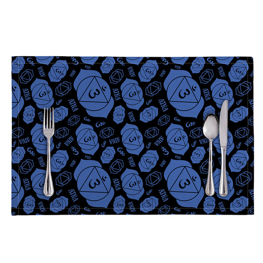 Ajna Chakra Pattern Print Placemat