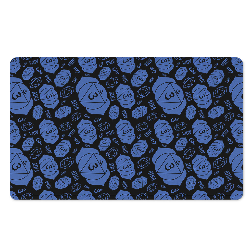 Ajna Chakra Pattern Print Polyester Doormat