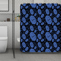 Ajna Chakra Pattern Print Polyester Shower Curtain