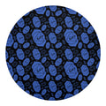 Ajna Chakra Pattern Print Round Blanket