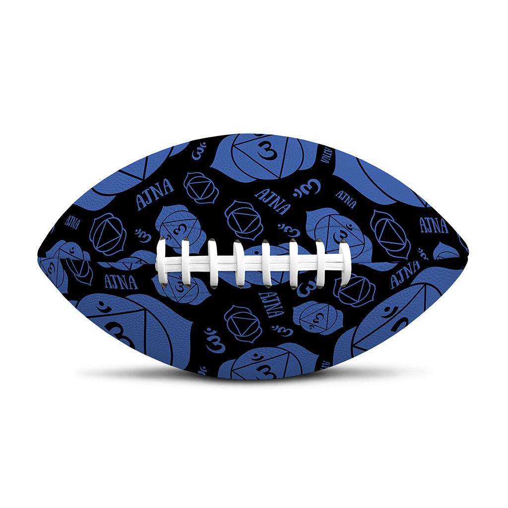 Ajna Chakra Pattern Print Rugby Ball