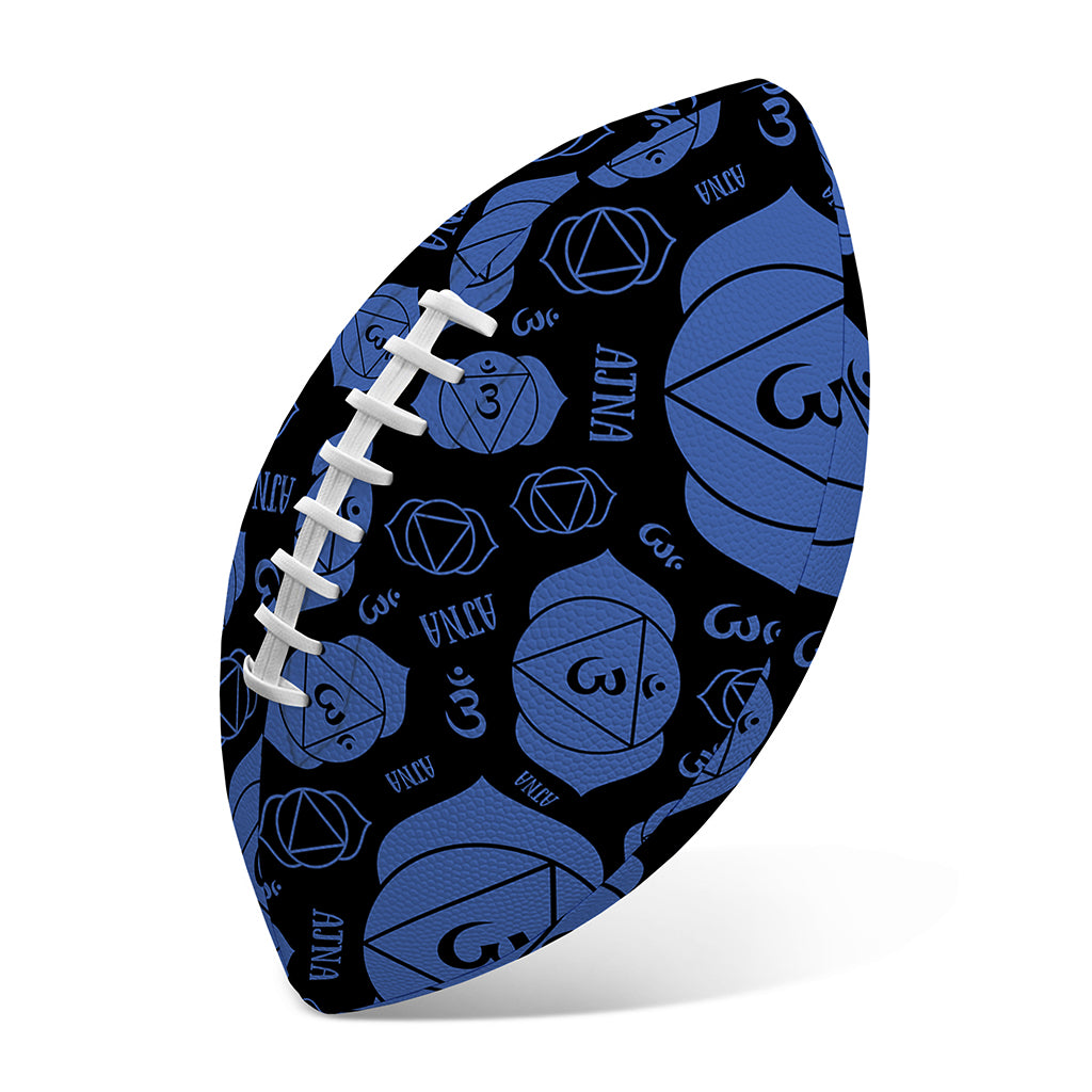 Ajna Chakra Pattern Print Rugby Ball
